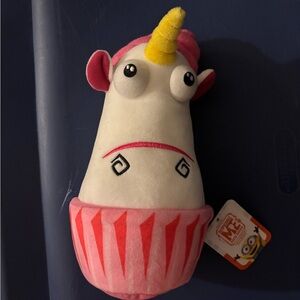 Despicable Me Unicorn Stuffed Animal - Pink and Yellow